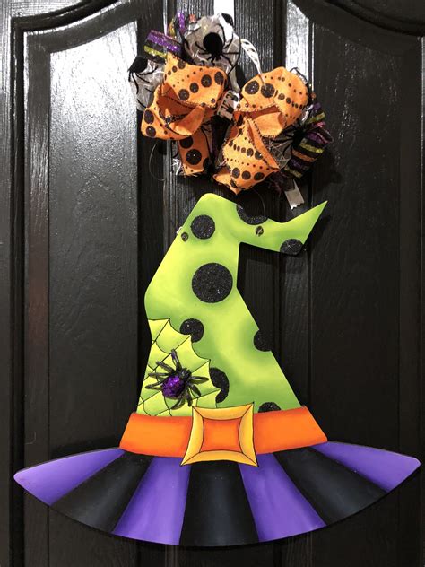 Witch isun Door Hangers: The Perfect Halloween Decoration